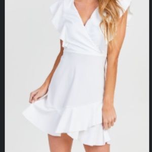 White Fluttery Dress